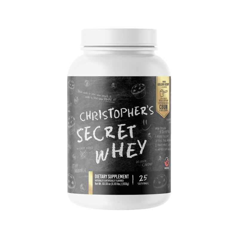 BUM Itholate Chris s Secret Whey Blueberry muffin