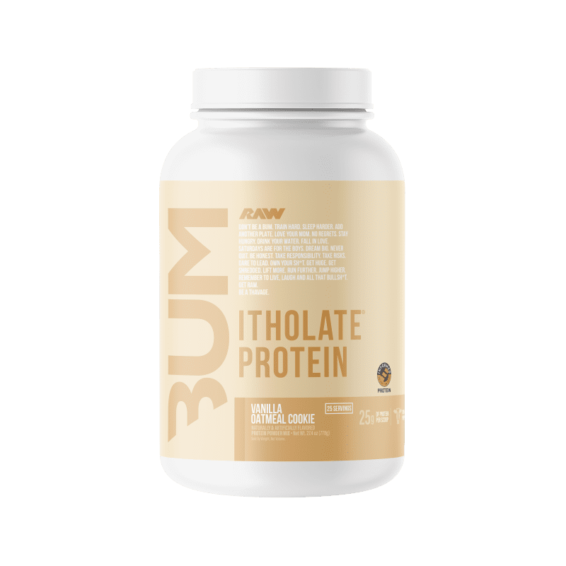 BUM Itholate Vanilla Oatmeal Cookie 25serv front