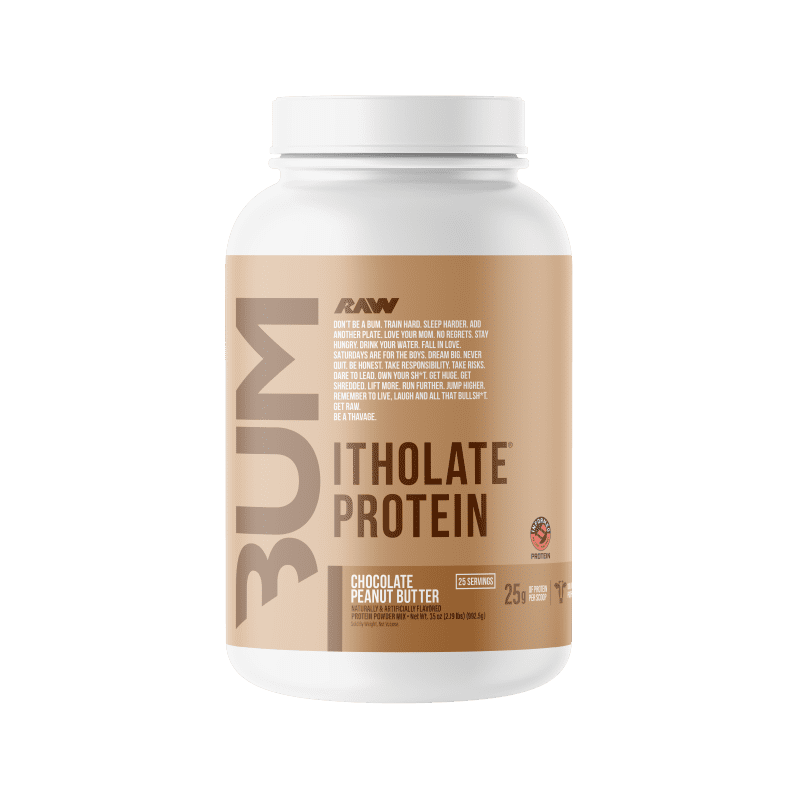 bum itholate Chocolate Peanut Butter render front